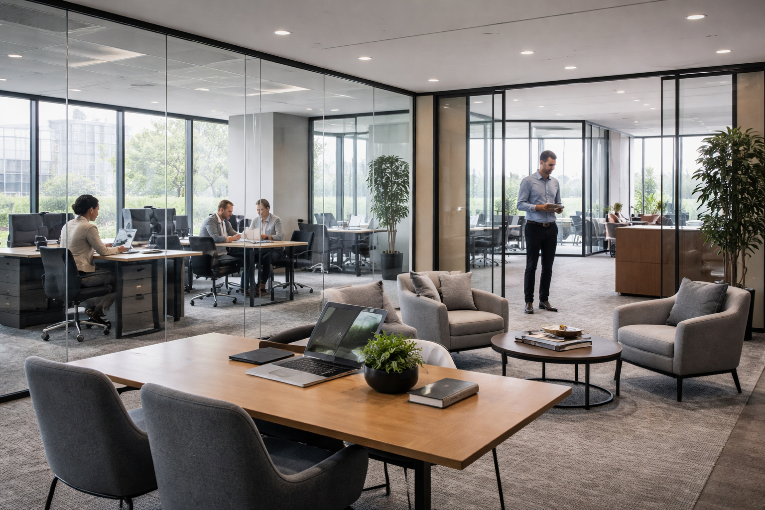 Professional office environment supported by OnPoint IT